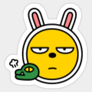 KakaoTalk Friends Muzi & Con (Discontent) Sticker